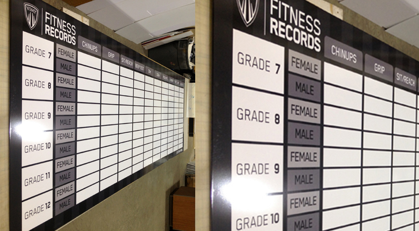 Vimy Ridge Erasable Roster Board